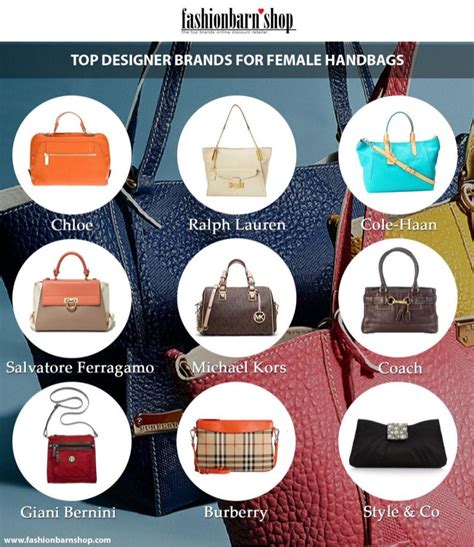 list of famous handbag designers.